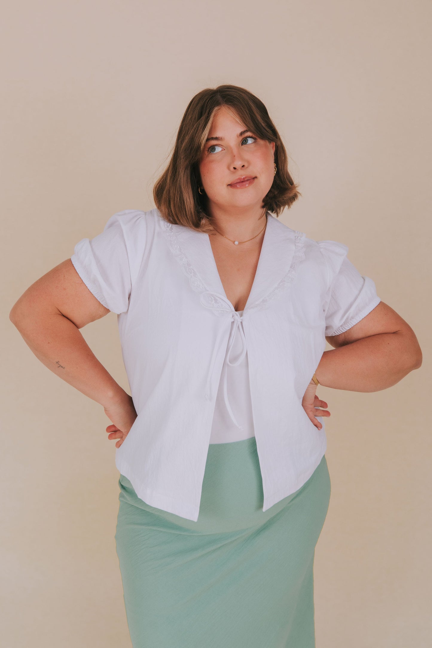 PLUS SIZE - Front Row Chic Top