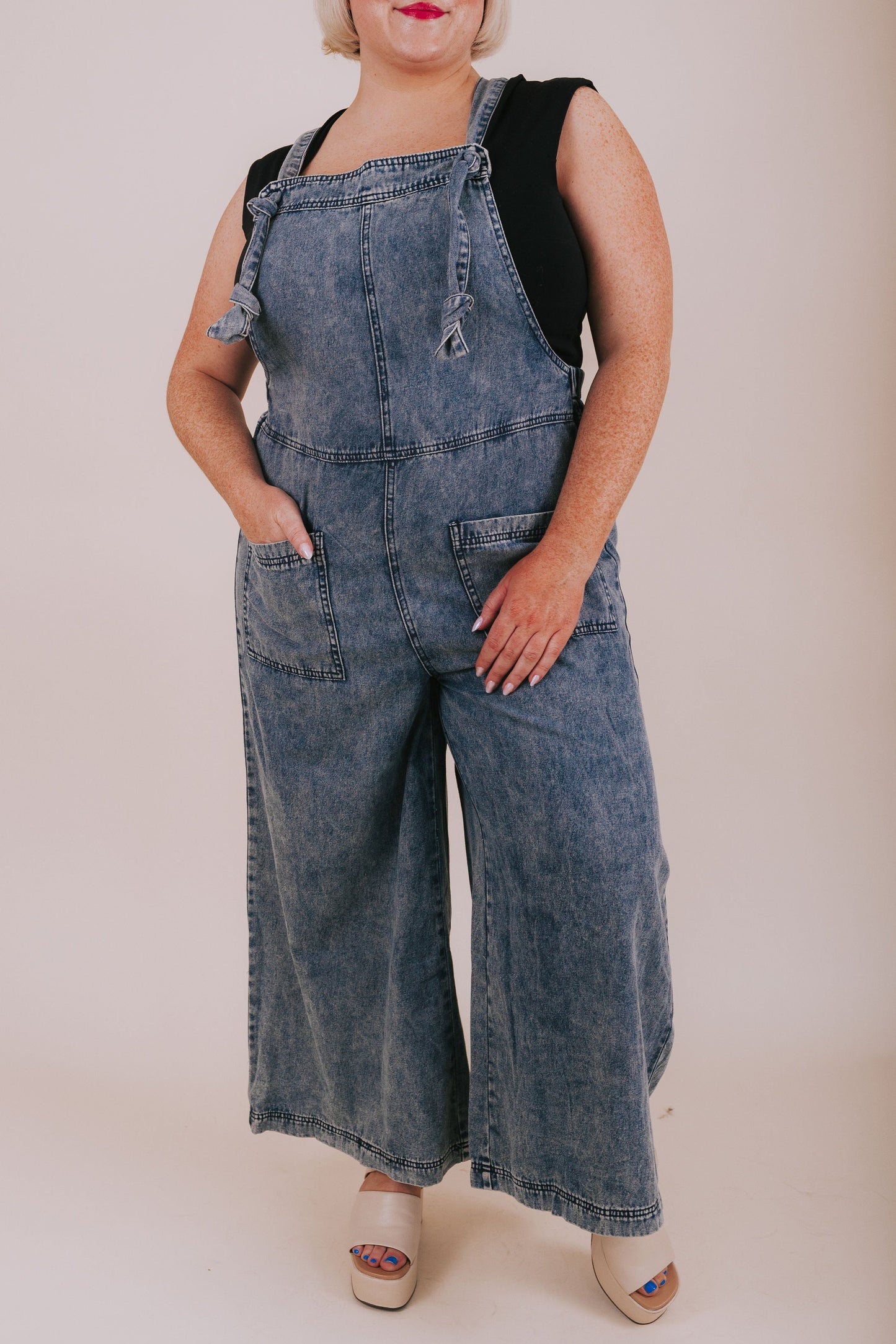PLUS SIZE - Just Another Day Overalls
