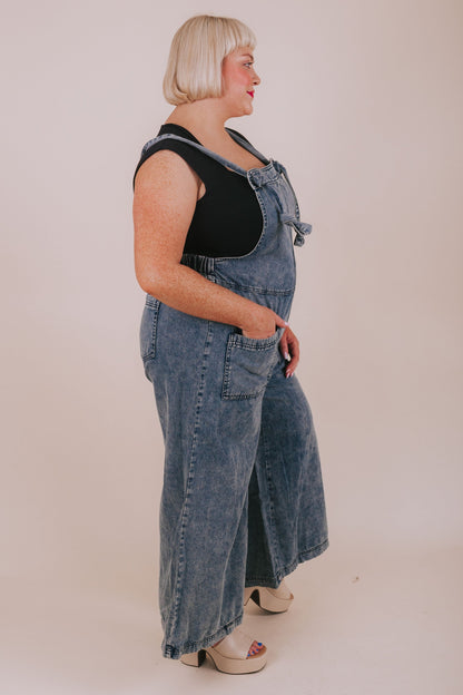 PLUS SIZE - Just Another Day Overalls