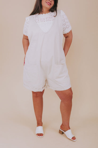 PLUS SIZE - Keep It Simple Romper