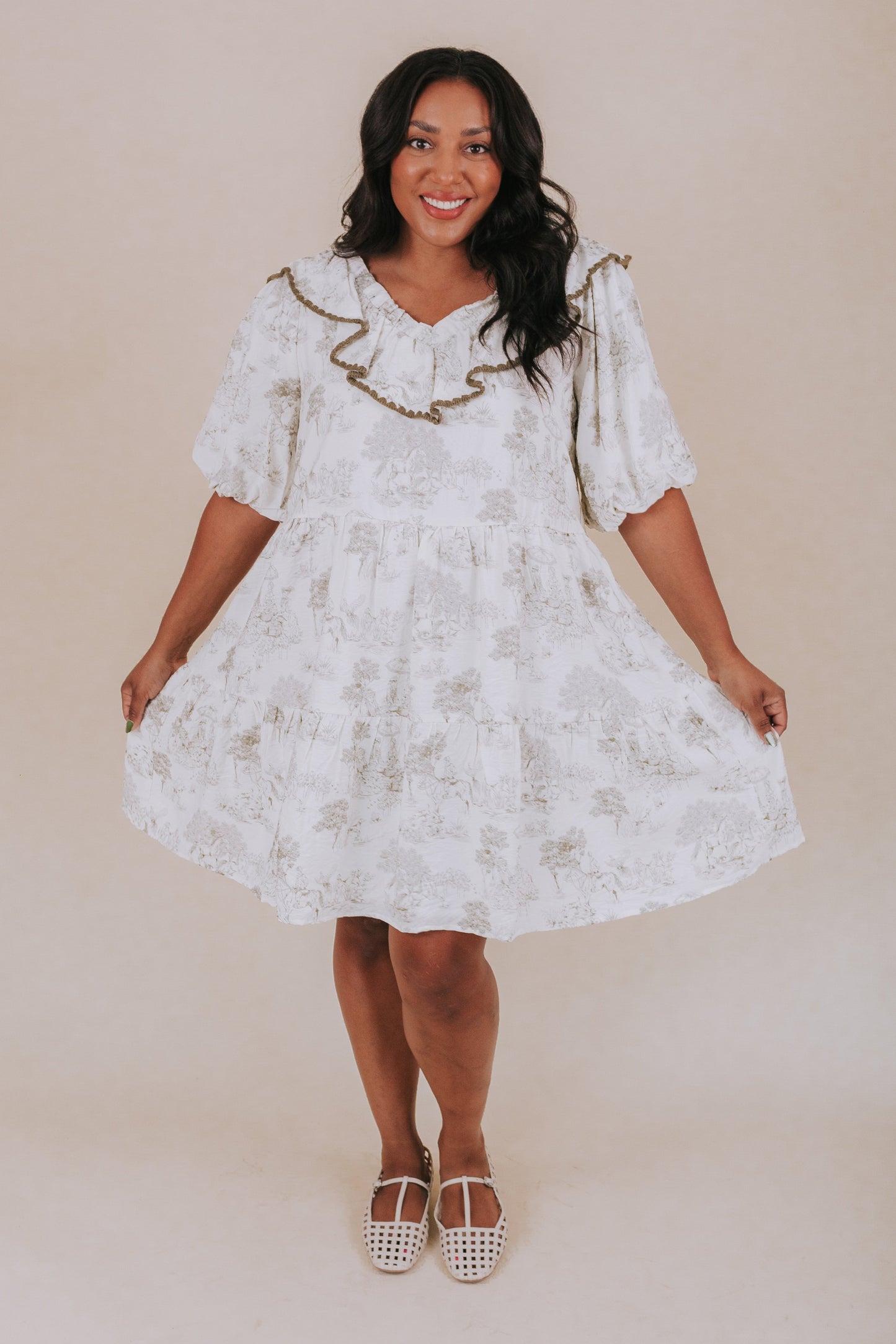 PLUS SIZE - Let's Promenade Dress