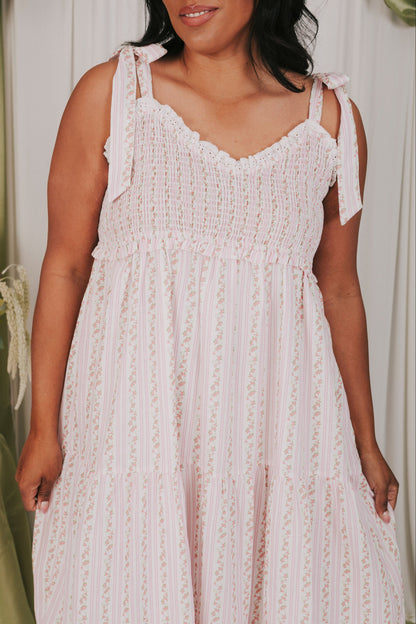 PLUS SIZE - Waiting Here Dress