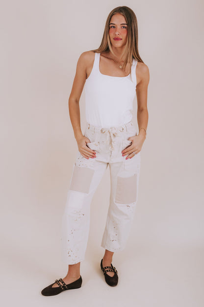 FREE PEOPLE - Moxie Pull-On Barrel Jeans - 2 Colors!