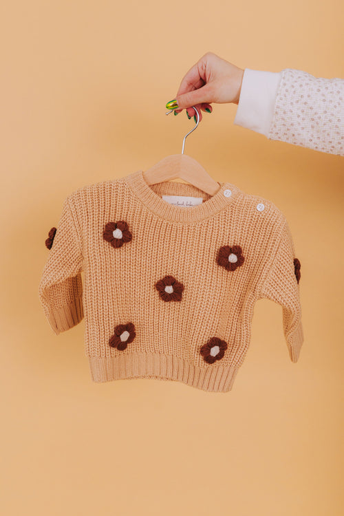 BABY - Autumn Flowers Sweater