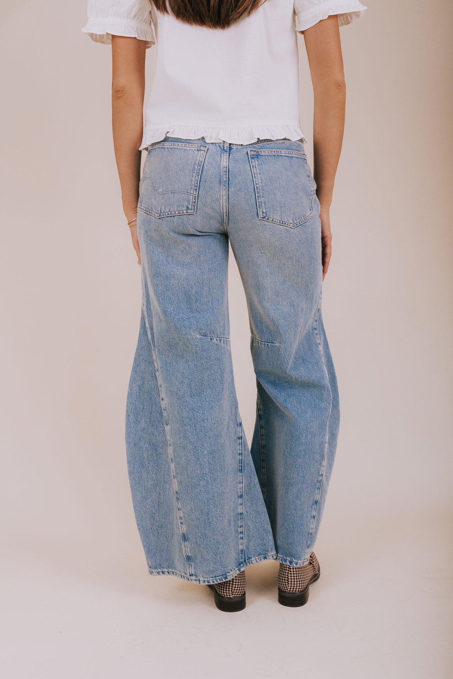 FREE PEOPLE - Eden High Slouchy Jeans