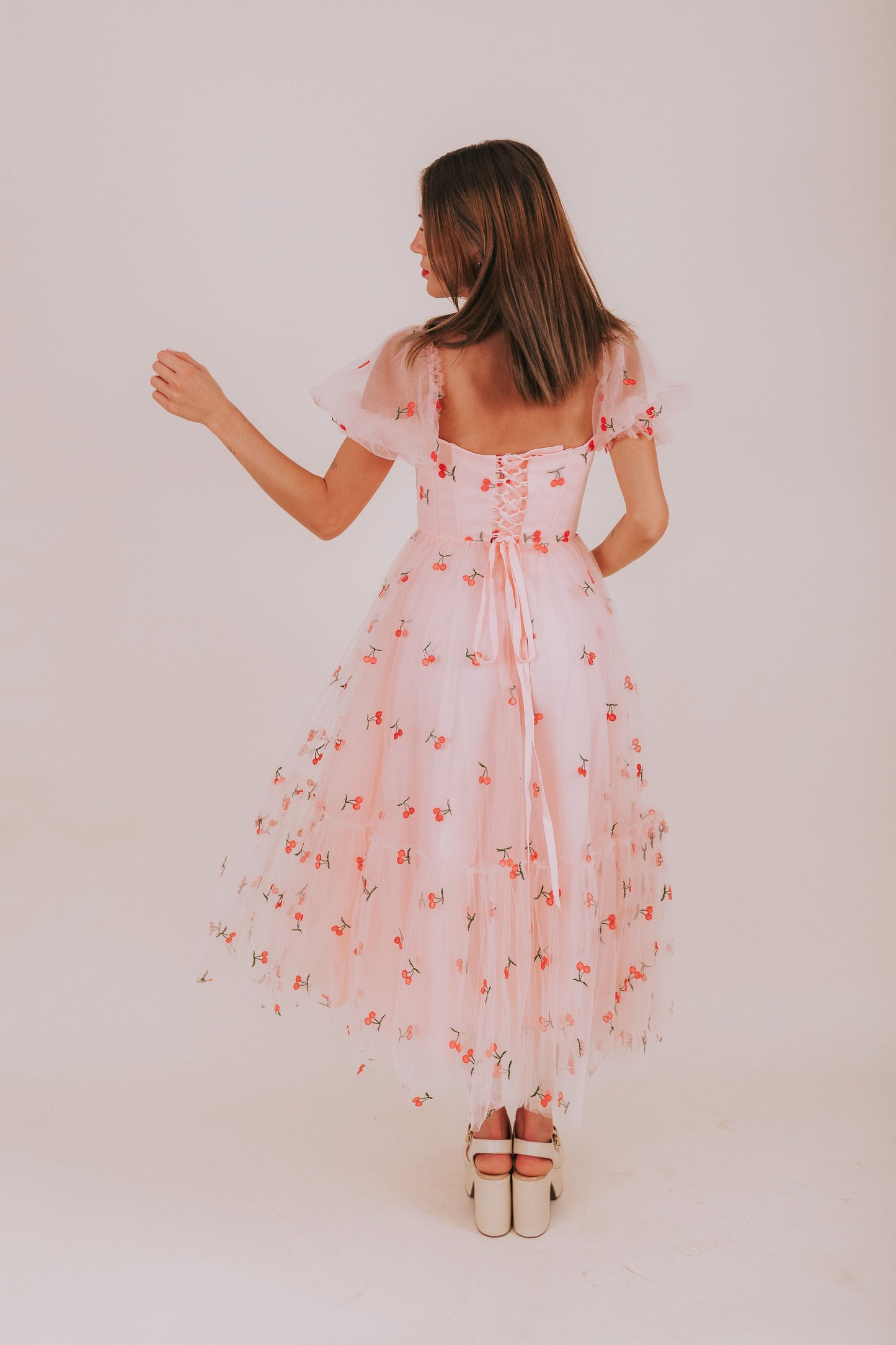 EXCLUSIVE - Under The Cherry Tree Dress