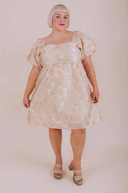 PLUS SIZE - Golden Sunrise Dress
