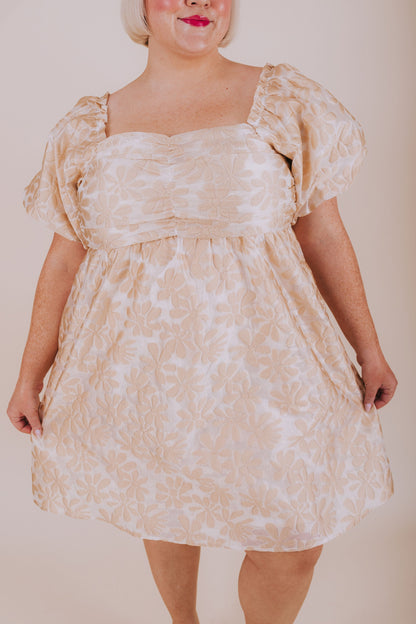 PLUS SIZE - Golden Sunrise Dress