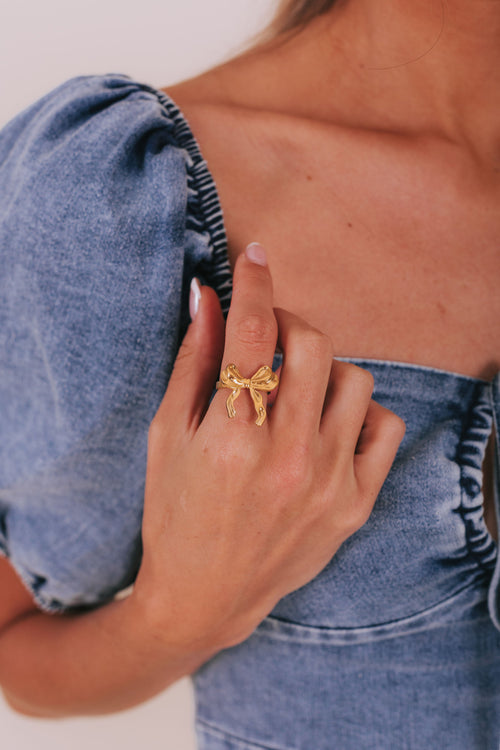 Buy Me A Bow Ring