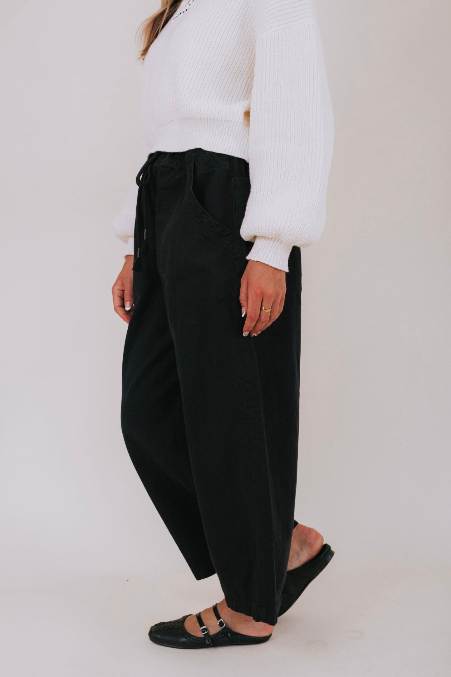 FREE PEOPLE - Easy Peasy Pull-On Jeans