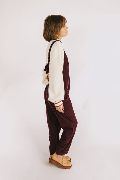 FREE PEOPLE - High Roller Cord Jumpsuit