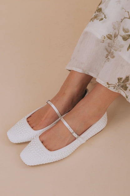 DOLCE VITA - Reyes Pearl Ballet Flats