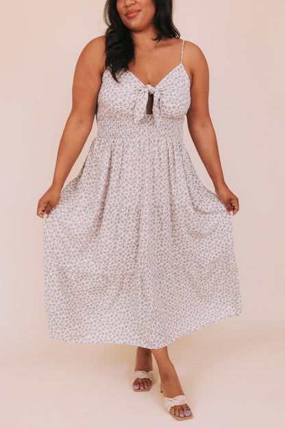 PLUS SIZE - Stay Awhile Dress