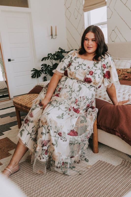 PLUS SIZE - Sweet Heart Of Yours Dress