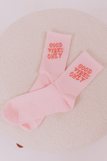 Good Vibes Only Socks
