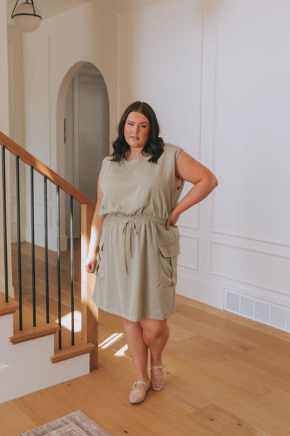 PLUS SIZE - Out For The Day Dress