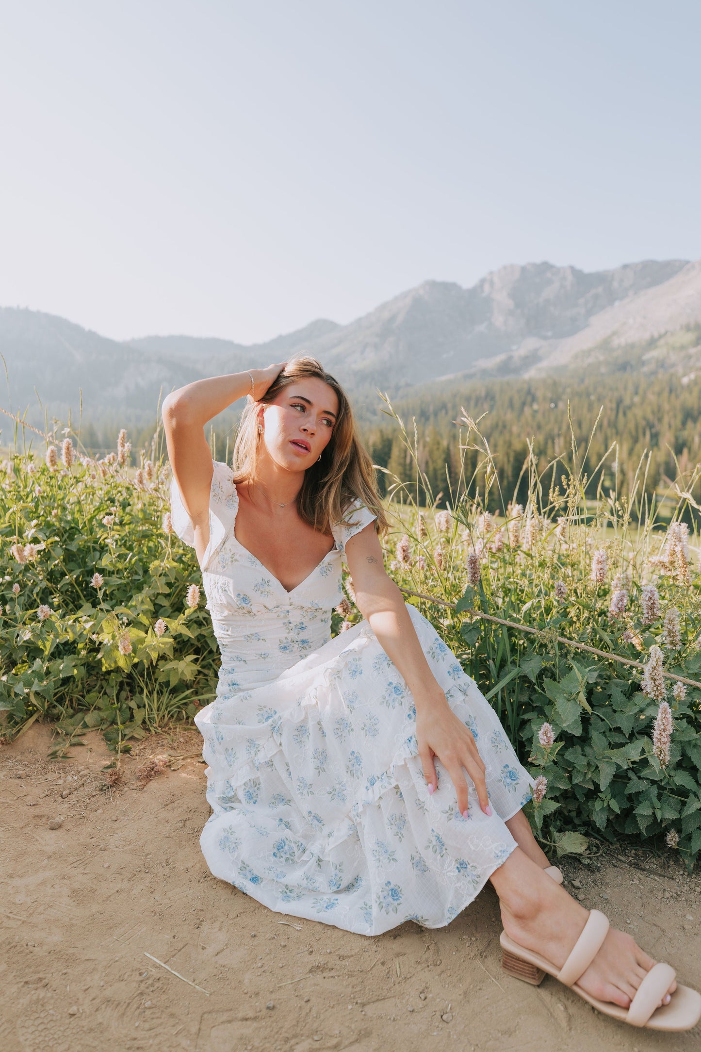 EXCLUSIVE - Wisteria Lane Dress