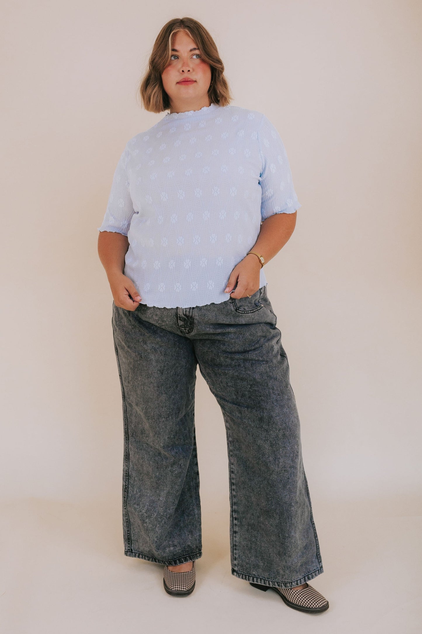 PLUS SIZE - Head In The Clouds Top