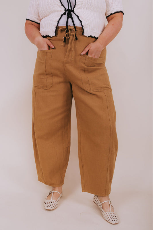 PLUS SIZE - Downtown Destination Pants - 2 Colors!