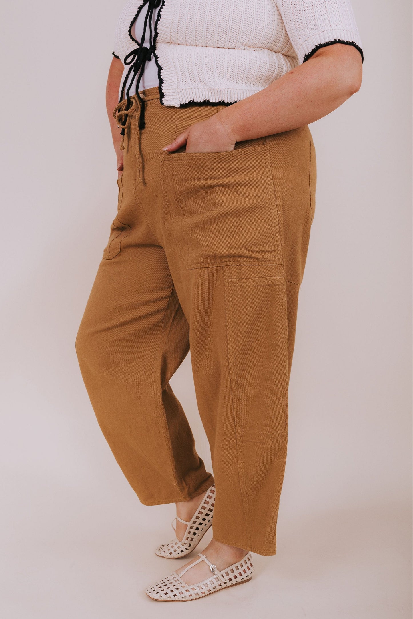 PLUS SIZE - Downtown Destination Pants - 2 Colors!