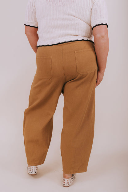 PLUS SIZE - Downtown Destination Pants - 2 Colors!