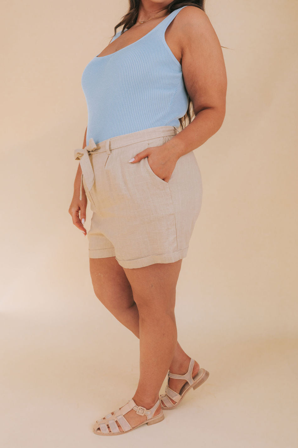 PLUS SIZE - Annabelle Shorts