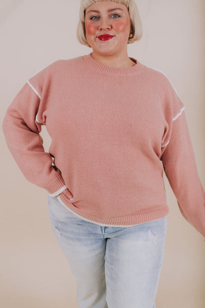 PLUS SIZE - Persistent Love Sweater