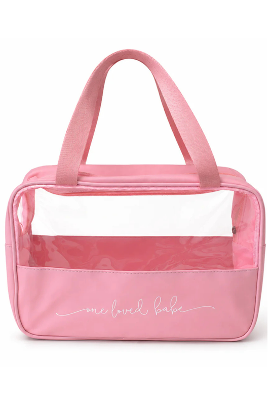 OLB Logo Oversized Makeup Bag