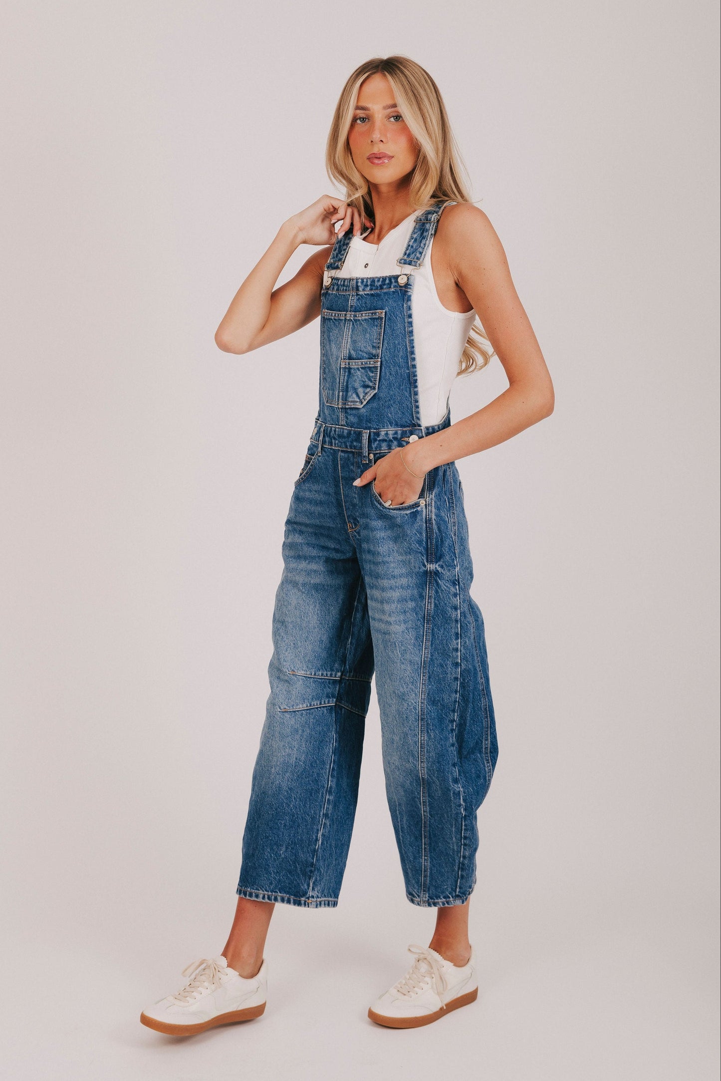 FREE PEOPLE - Good Luck Barrel Overalls - 3 Colors!