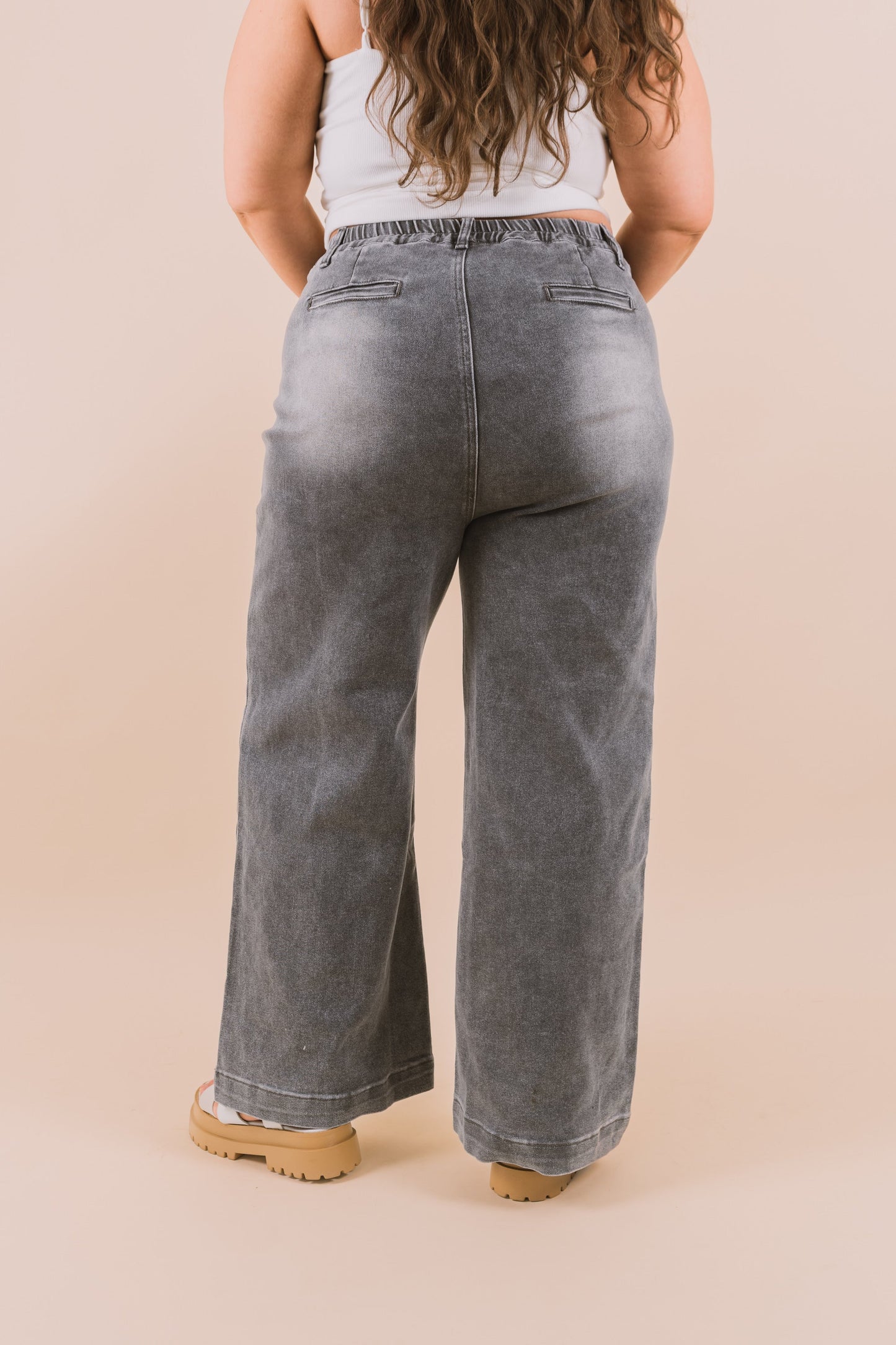 PLUS SIZE - Don't Stop Movin' Pants - 2 Colors!