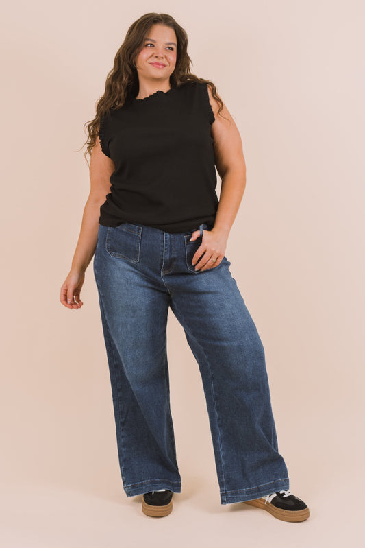 PLUS SIZE - Don't Stop Movin' Pants - 2 Colors!