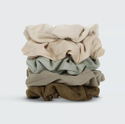 KITSCH - Textured Scrunchies - Eucalyptus