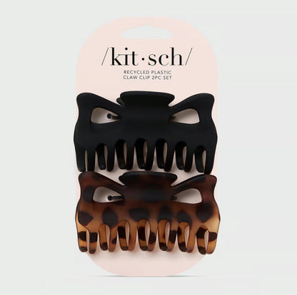 KITSCH - Eco-Friendly Large Claw Clip - Black