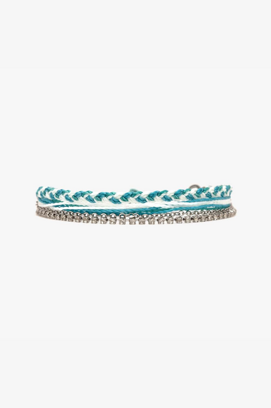 PURA VIDA - Beachside Blue Laguna Bracelet