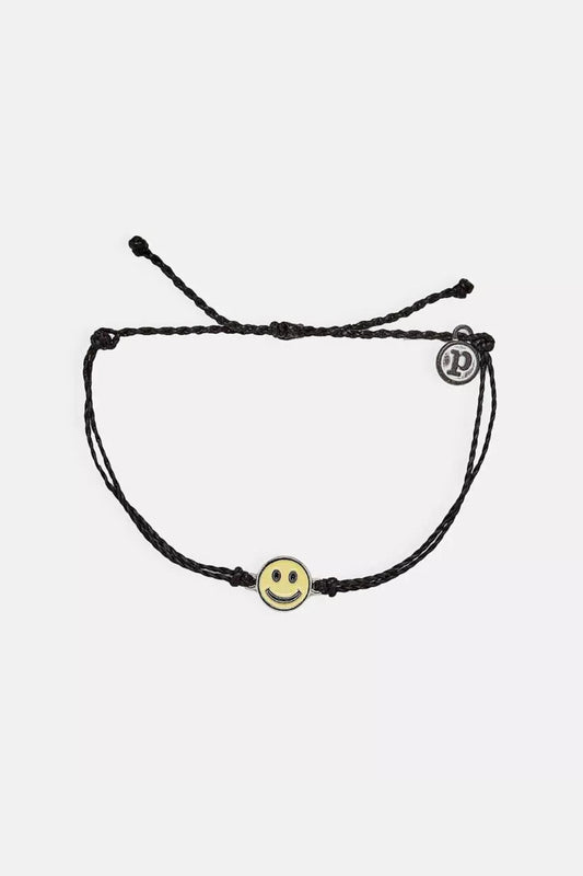 PURA VIDA - Enamel Happy Face Bracelet