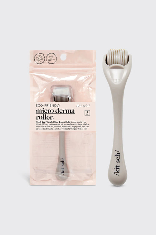 KITSCH - Micro Derma Facial Roller - Warm Gray