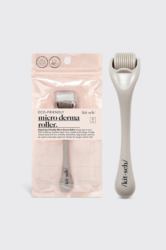 KITSCH - Micro Derma Facial Roller - Warm Gray