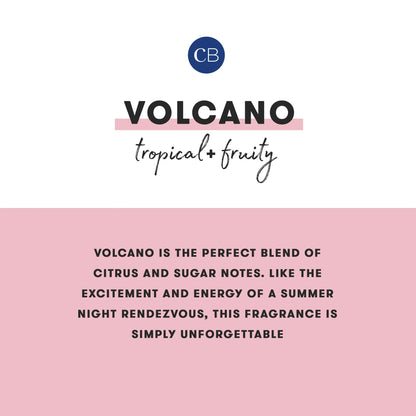 CAPRI BLUE - Volcano Blue Oversized Candle, 28 oz