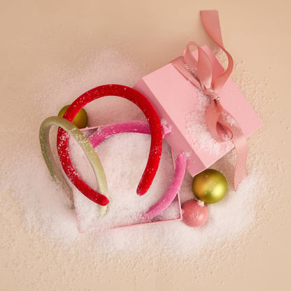 KITSCH - Velvet Headband 3pc Set