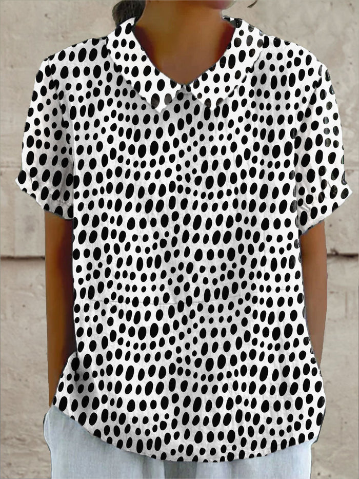 Andrea | Polka Dot Shirt