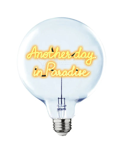 ANOTHER DAY IN PARADISE AMBER BULB
