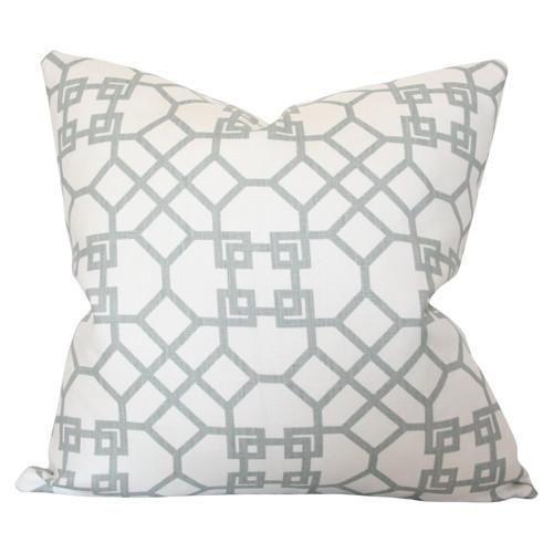 Archipelagos Mist Custom Designer Pillow | Arianna Belle