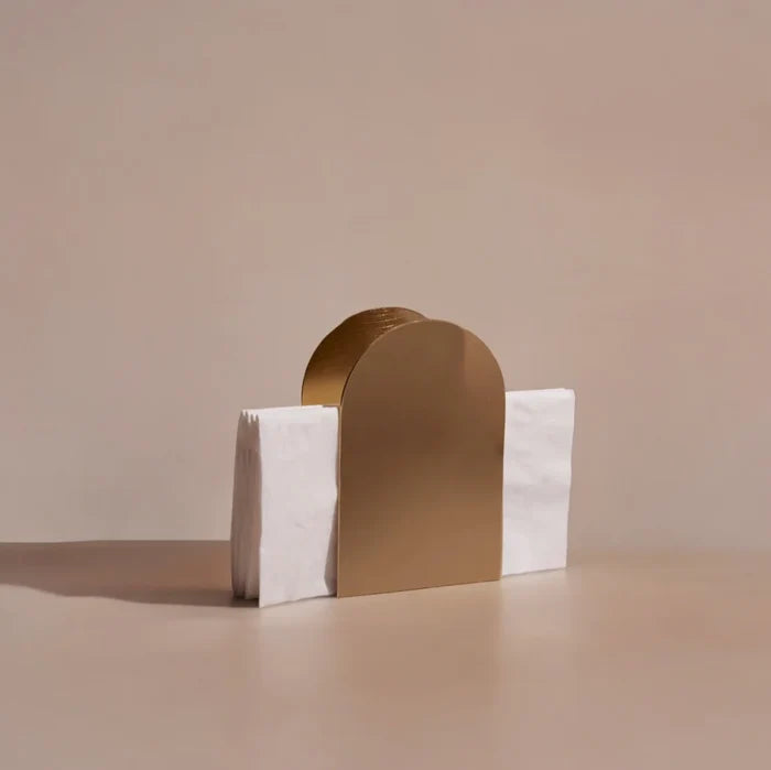 ARCO METAL NAPKIN HOLDER BY DIEGO OLIVERO STUDIO