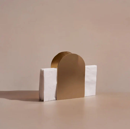 ARCO METAL NAPKIN HOLDER BY DIEGO OLIVERO STUDIO