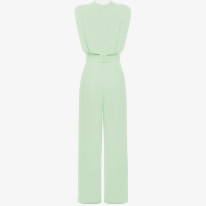 Ariadna | Elegant Sleeveless Belted Wide-Leg Jumpsuit
