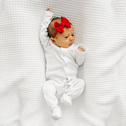 BABY BLING - Baby FAB® Skinny Soft Nylon Bow Headband