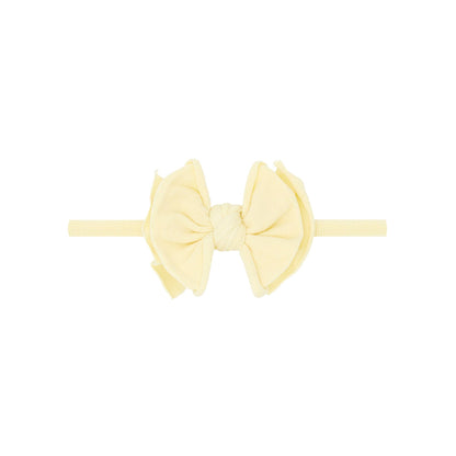 BABY BLING - Baby FAB® Skinny Soft Nylon Bow Headband