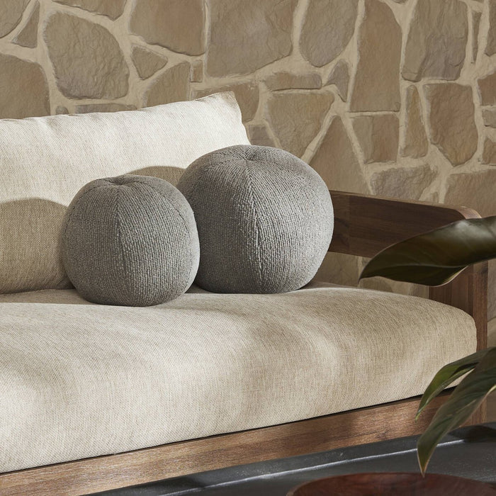 BALLE OUTDOOR PILLOW LETO GREY -SMALL