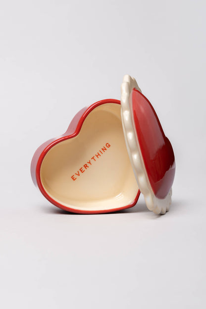 BANDO - Ceramic Trinket Box, Heart