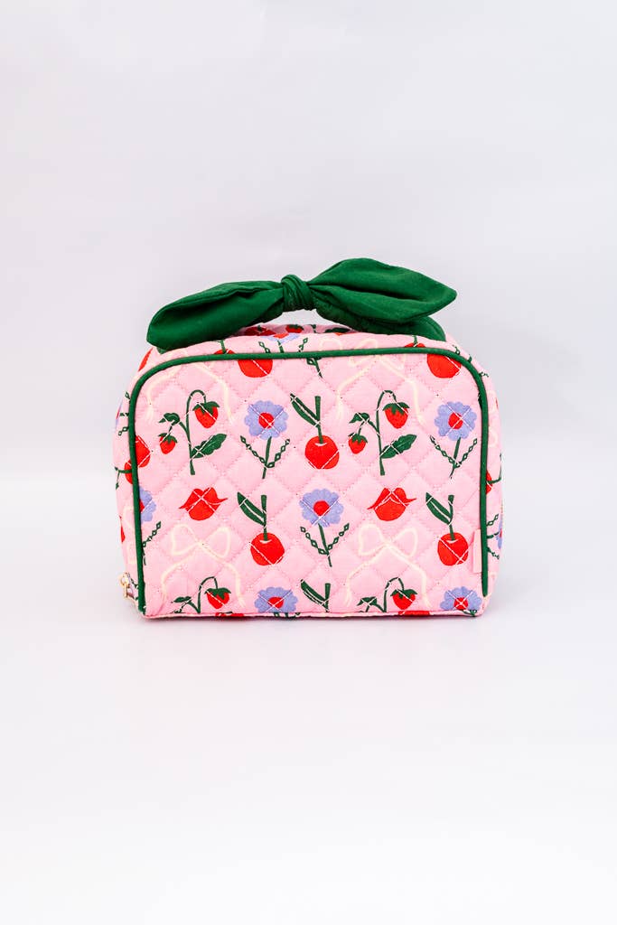 BANDO - Getaway Toiletry Bag, Cherry Lips